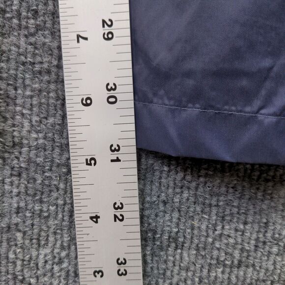 Woolrich Wind Water Resistant Windbreaker Pants Size S Navy Blue Golf Nylon - Picture 5 of 11